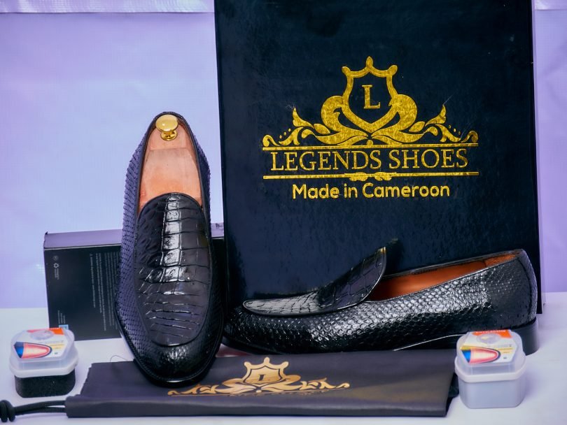 Legends Saltwater Crocodile Rainbow Python Combo Men’s Classic Loafers
