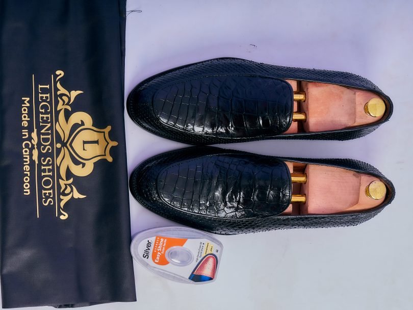 Legends Saltwater Crocodile Rainbow Python Combo Men’s Classic Loafers – Image 3