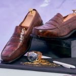 Legends Nile Crocodile Dwarf Python Combo Men's Classic Loafer