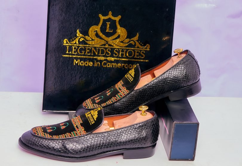 Toghu African Rock Python Combo Men’s Classic Loafer – Image 3