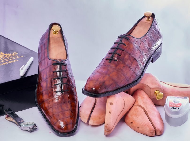 Legends Nile Crocodile Leather Oxford Classic Shoe – Image 3
