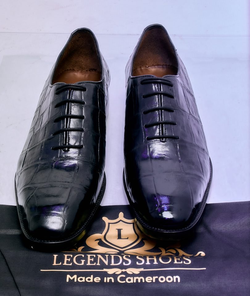 Legends Saltwater Crocodile Leather Oxford Classic Shoe – Image 2