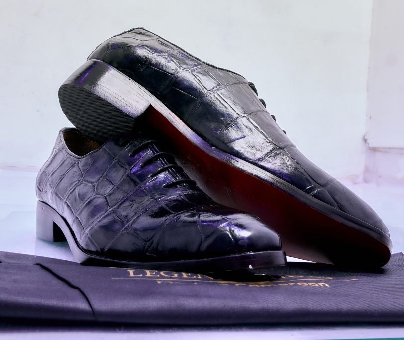 Legends Saltwater Crocodile Leather Oxford Classic Shoe – Image 4