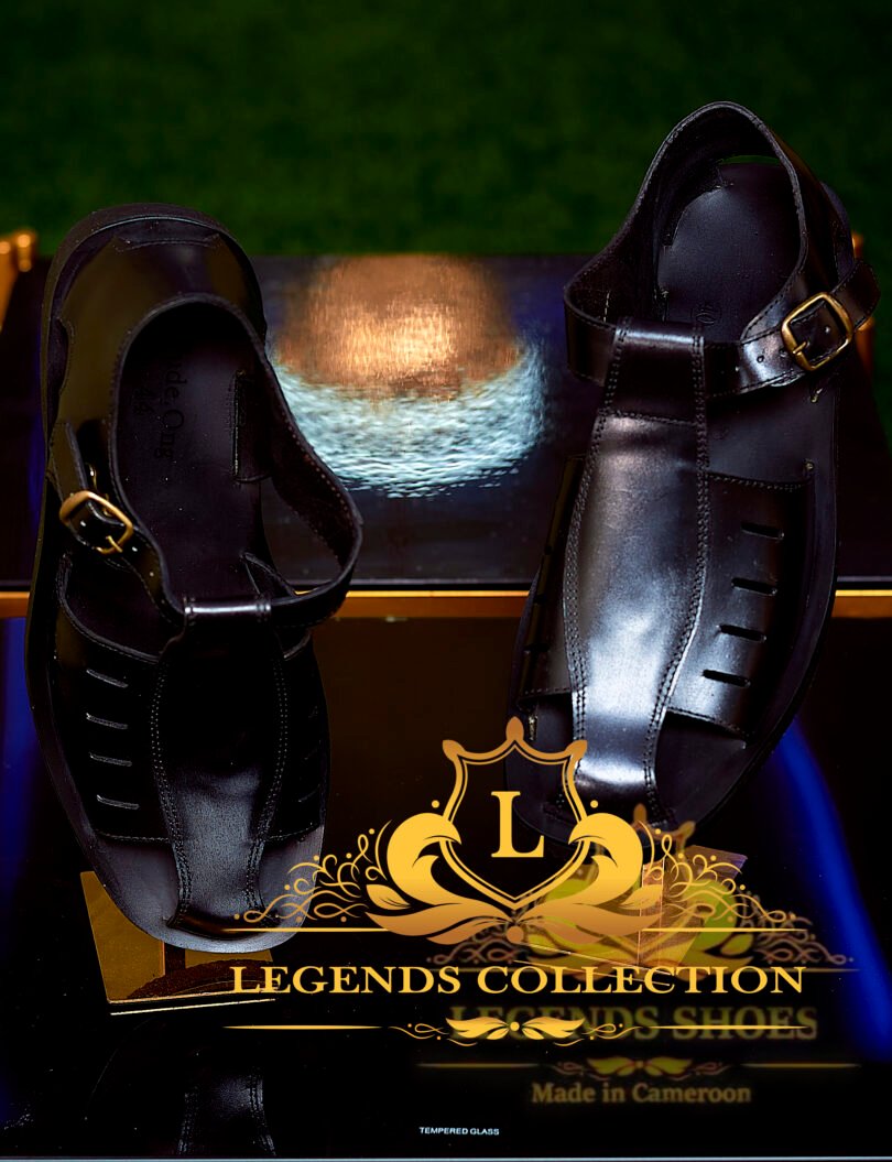 Classic Black School Sandals for Boys 👦👞📚