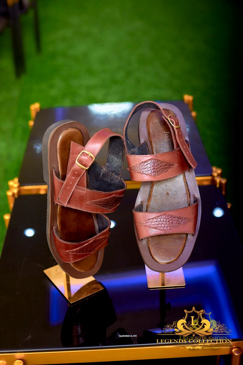 Dark brown School Sandals for Boys 👦👞📚