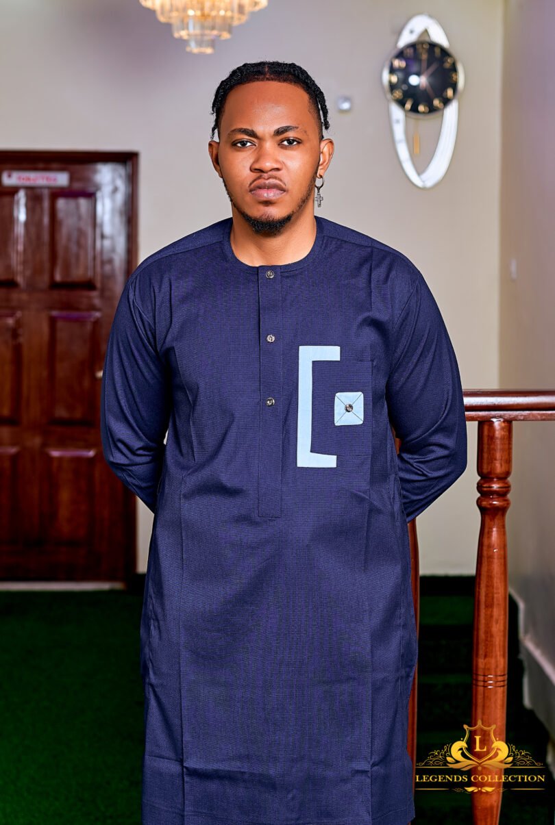 ✨ Dark Blue Saillon Set for Men – Elegance Redefined ✨ – Image 3