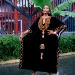 🌺 Royal Elegance: Women’s Traditional Toghu Dress with Headscarf 🌺