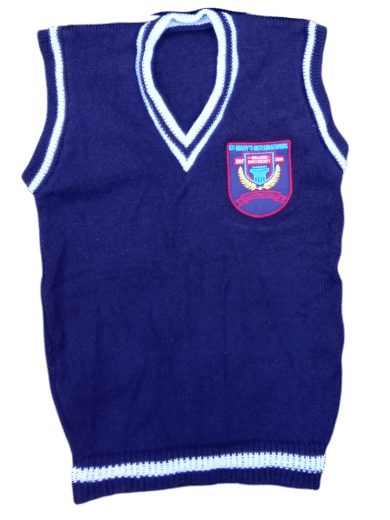 Unisex Sleeveless School Sweater 🏫👦👧✨